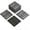 9pcs grey, variant on 9-Pack 12x12 Inch Interlocking Deck Tiles, Plastic Composite Wood Patio Flooring Waterproof - All Weather Indoor Outdoor Tile for Balcony, Porch, Poolside, Backyard (9 Sq ft, Coffee)