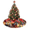 thumbnail image 4 of Falda para árbol de Navidad de Toy Story, suave y divertida, decoración navideña navideña de granja de 30", 4 of 4