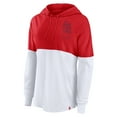 thumbnail image 2 of Women's Fanatics Red/White St. Louis Cardinals Backup Option Pullover Hoodie, 2 of 4