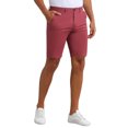 thumbnail image 4 of INSPIRE CHIC Mens Dress Shorts Flat Front Lightweight Summer Business Formal Shorts with Pocket 32 Red, 4 of 5