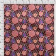 thumbnail image 4 of oneOone Rayon Magenta Fabric Abstracts Fabric For Sewing Printed Craft Fabric By The Yard 56 Inch Wide, 4 of 5