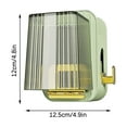 thumbnail image 3 of Toothbrush Holders Stick- Toothbrush Frame Non Punching Rinse Cup Storage Rack Toothbrush Cream Storage Rack Set Tool Frame Rinse Cup, 3 of 7