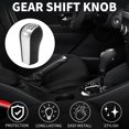 thumbnail image 2 of Unique Bargains Gear Shifter Knob 6 Speed Manual Gearbox Stick Shifter Lever Knob for Toyota Corolla 1992-2013 Plastic, 2 of 6