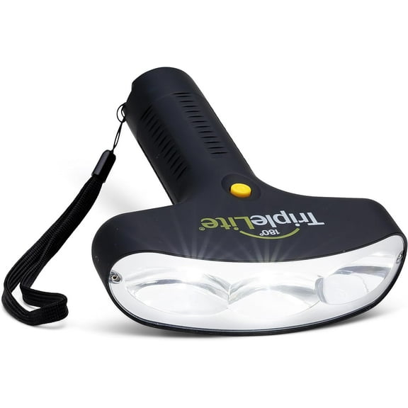 TL800 Triple Light, LED Flashlight, Wide Angle Irradiation Light, 800 Lumens