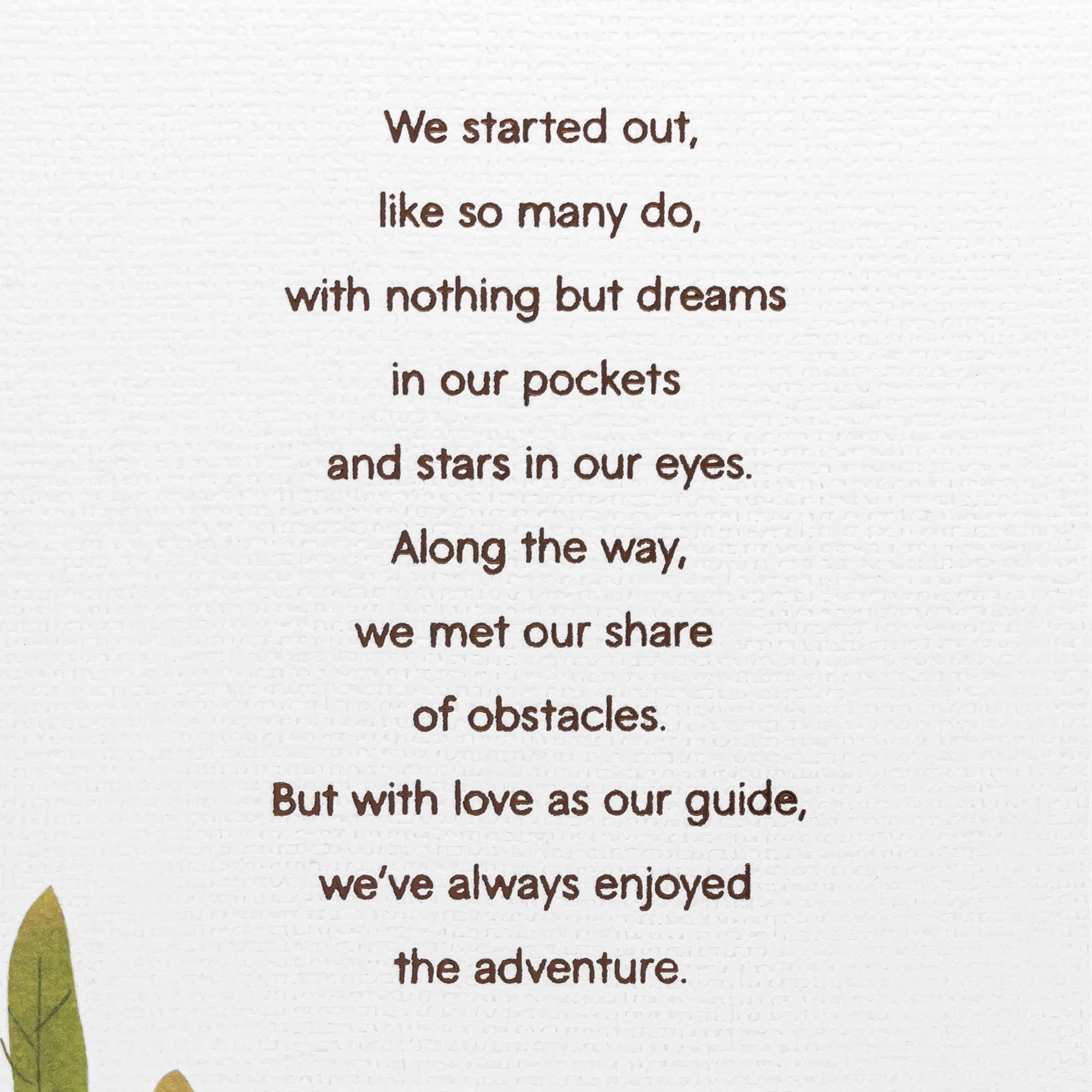 Hallmark Anniversary Card for Husband (Where We've Always Belonged)