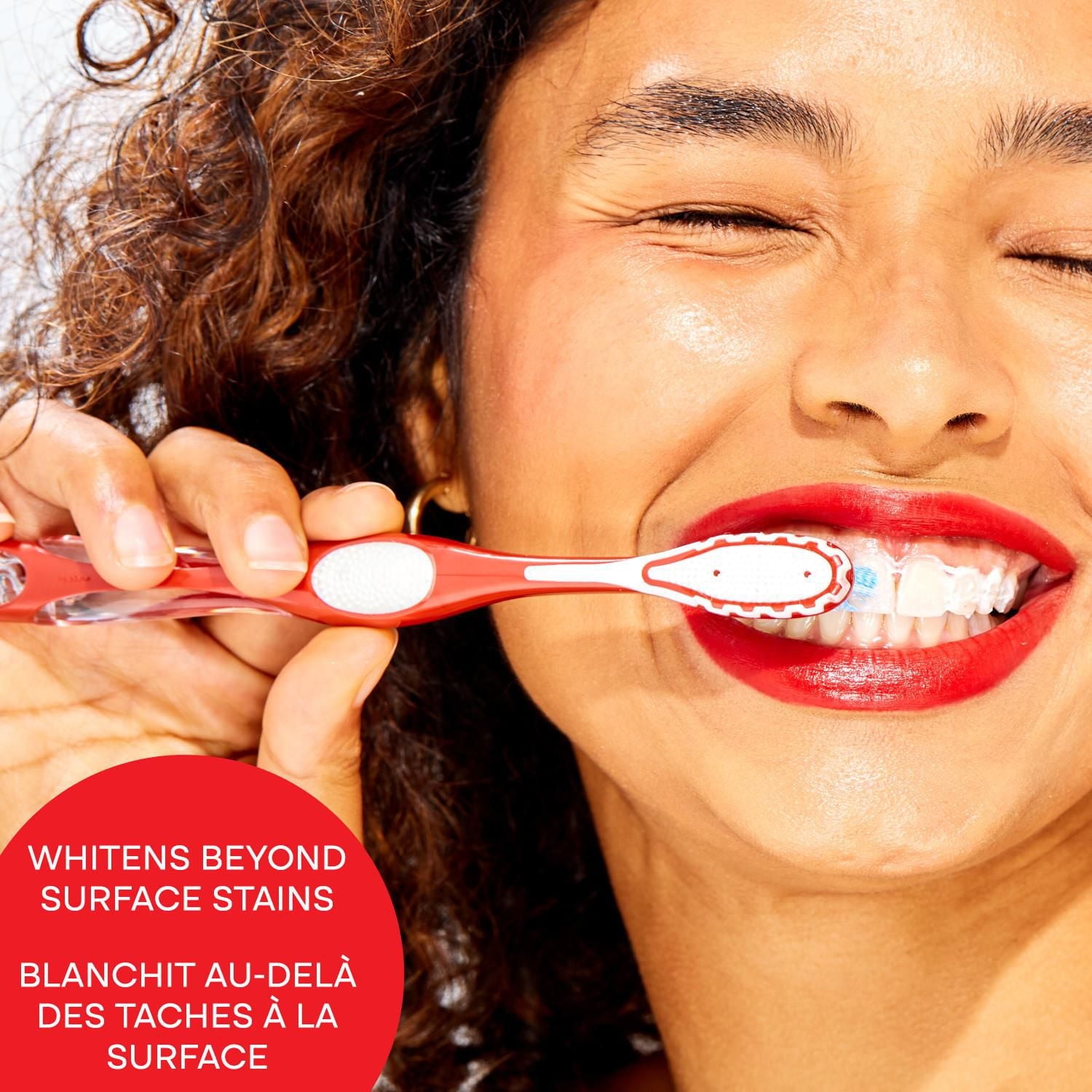 Colgate Optic White Advanced Teeth Whitening Toothpaste, Sparkling White – 133 mL, 133 mL