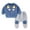Blue, variant on Esaierr Baby Boys Clothes Sweatshirt Tracksuit 2PCS Outfit Infant Cute Cartoon Long Sleeve Sweatsuit   Sweatpants Spring Fall Set 2- 24 Months