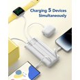 thumbnail image 4 of Cargador portátil VRURC de 10000 mAh con cables integrados, 4 of 8
