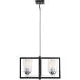 thumbnail image 5 of Savoy House - Redmond - 4 Light Chandelier  Matte Black/Polished Chrome Finish, 5 of 6