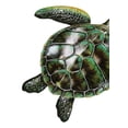 thumbnail image 5 of Marine Ocean Harmony Series Green Bermuda Elegant Sea Turtle Metal Wall Decor, 5 of 9