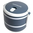 thumbnail image 3 of Gourmet Home Products Frigidaire 2-Tier Bento Lunch Carrier Microwave Safe, 3 of 3
