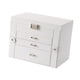 thumbnail image 4 of Joyero Caja de almacenamiento de joyas Caja de regalo de joyería multifuncional con cajones Blanco, 4 of 9