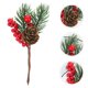 thumbnail image 4 of 15pcs simulación de pino rojo decoración de pino navideño accesorios de pino de guía de bricolaje, 4 of 5