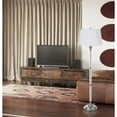 thumbnail image 4 of 150W 3 Way Ruston Crystal, Metal Floor Lamp With Pleated Hardback Shade, 4 of 5
