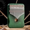 thumbnail image 1 of 21 Key Kalimba Finger Piano Solid Maple Wood Kalimba Thumb Piano Keyboard Musical Instrument Mbira for Beginner, 1 of 5