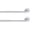 Nickel, variant on 2 Pack Adjustable Sticky Self Adhesive 3/8 Inch Sash Curtain Rod, 11 to 17 Inch Multi-Use Cafe Sidelight Sash Rods for Metal Wood Doors, Windows, Bathroom, White