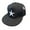 Black, variant on Kids Baseball Cap with Star Embroidery Short Brim Dome Hat for Ages 3-8
