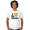 thumbnail image 5 of I Love My Aunts LGBTQ Gay Pride Men's Graphic T Shirt Tees Brisco Brands S, 5 of 6