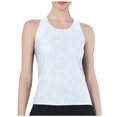 thumbnail image 2 of Levmjia Women Tank Tops Cotton Casual Sleeveless Shirts Summer Comfortable Stretchy Slim Fit Solid Color Basic Tees for Daily Wear, 2 of 6