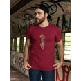 thumbnail image 2 of Cool Neon Mushrooms T-Shirt Men -Image by Shutterstock, Male 3X-Large, 2 of 4