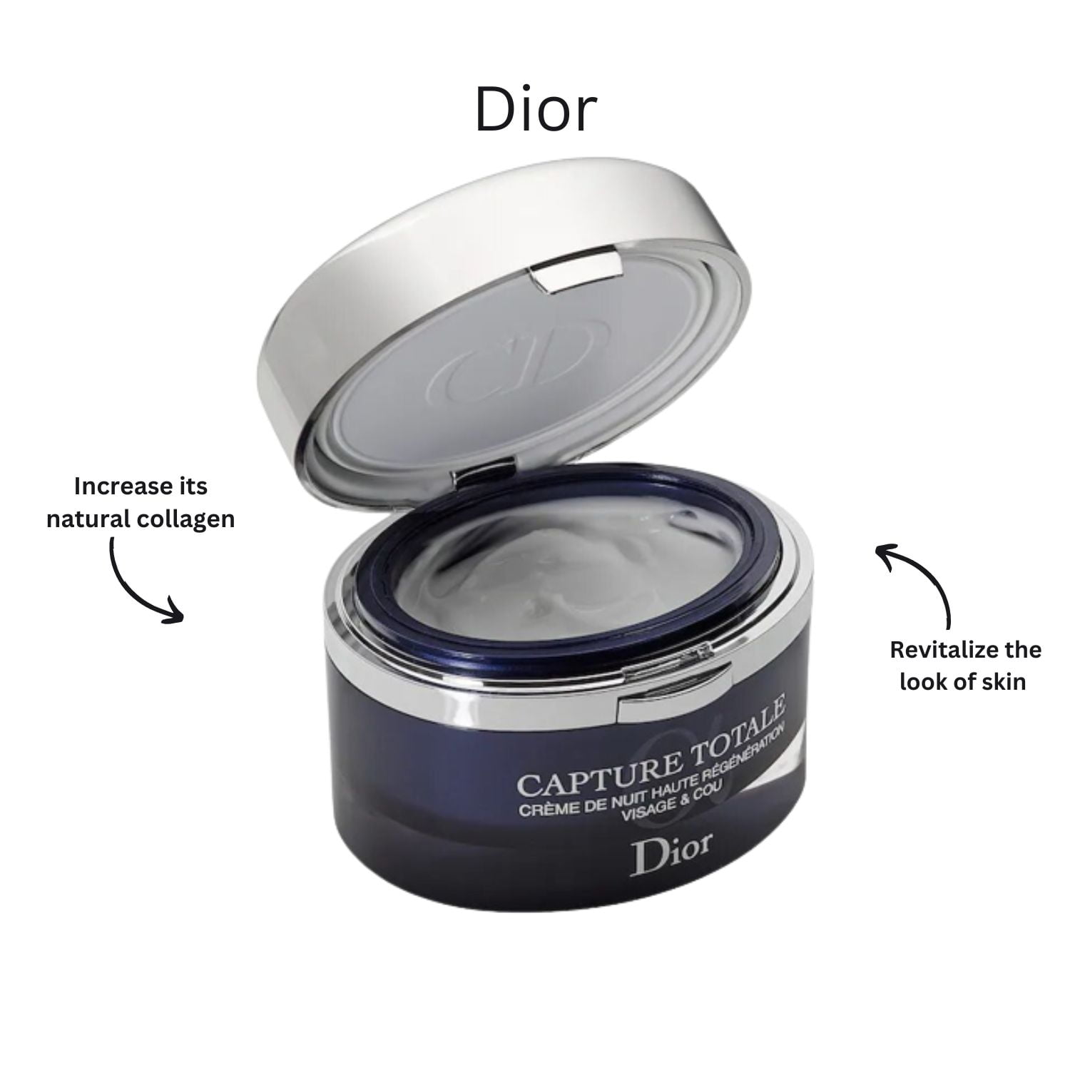 Capture totale creme top de nuit haute regeneration