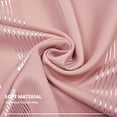 thumbnail image 4 of Deconovo Window Curtains for Teen Girls Room, 84 inch Long - Energy Saving Patterned Blackout Curtain Panels for Baby (42 x 90 inch, Coral Pink, 2 Panels), 4 of 9