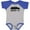 Baseball Heather and Royal, variant on Inktastic Austin Texas Skyline Silhouette Tx City Boys or Girls Baby Bodysuit