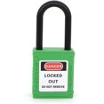 thumbnail image 1 of Wekity 6mm Lockout Tagout Locks Safety Padlock Loto Locks Keyed Differently PA Lock Out Tag Out Steel Shackle Small Luggage Padlocks Green 3PCS-0621, 1 of 5
