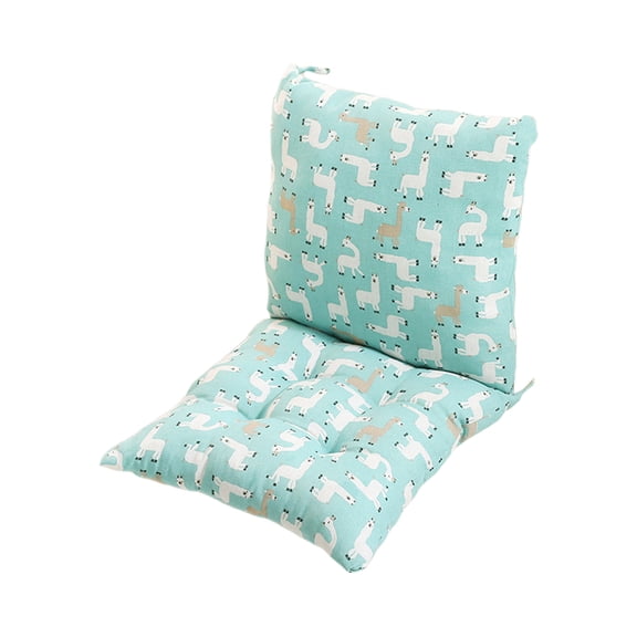 Deeceymbur High Back Chair Cushion Straps Indoor Outdoor Porch Rocking Chair Pad All Weather Waterproof Seat Cushion for Patio Furniture Decor