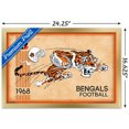 thumbnail image 3 of NFL Bengals de Cincinnati - Logo rétro 14, 3 of 5