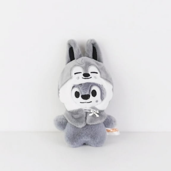 SKZ Plush Cloak Clothes 3.9-inch SK-ZOO Plush Keychain, Cloak Detachable, Soft and Cute, Suitable for Fans