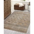 thumbnail image 4 of Great Zero Leopold Sand & Blue 3' x 5' Accent Rug, 4 of 6