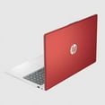thumbnail image 2 of HP 15.6 inch HD Laptop, Intel Processor N200 (Pentium), 1.1 GHz, 8GB RAM, 128GB UFS, Numeric Keypad, Windows 11 Home, One Year Office 365 Included, Scarlet Red with Mazepoly Accessories, 2 of 7