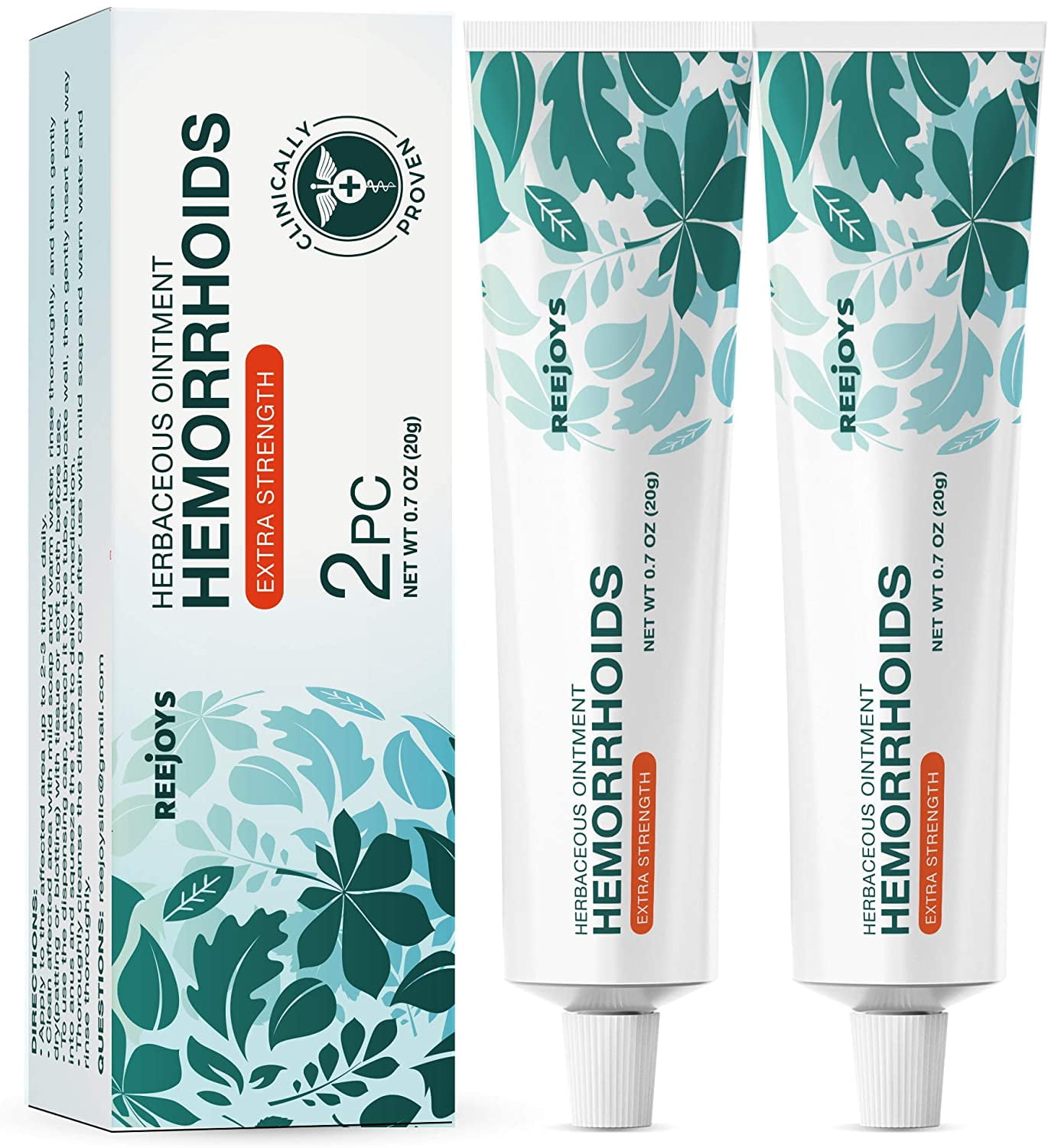 Reejoys Hemorrhoid Cream, Hemorrhoid Treatment, Hemorrhoid & Fissure