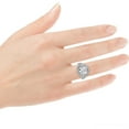 thumbnail image 5 of Pompeii Certified 4 1/2Ct Radiant Cut Diamond Engagement Ring 14k Gold Lab Grown, 5 of 5