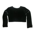 thumbnail image 3 of Girls Cardigan Perfect For Any Occasion Black, Burgundy, White, or Ivory Sizes 2T - 49, 3 of 3