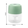 thumbnail image 3 of Mouliraty Garlic Chopper, Portable Mini Food Processor, Wireless Vegetable Masher With USB Charging, Garlic Masher Mincer For Onions Meat Spices 250ML, 3 of 8