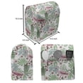 thumbnail image 5 of Hawaiian Lounger Chair Bag, Graphics of Flamingos and Various Island Leaves, High Capacity Storage with Handle Container, Lounger Size, Multicolor, by Ambesonne, 5 of 5