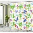 thumbnail image 5 of Ambesonne Modern Shower Curtain, Vivid Ornaments, 69"Wx84"L, Multicolor, 5 of 5