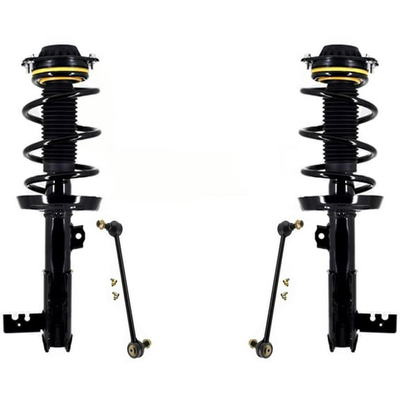 Front Complete Struts & Links For 2018-2022 Chevrolet Equinox All Wheel Drive