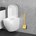 thumbnail image 4 of Nilvkv Toilet Brush and Holder Set Golf-Shaped 360-Degree Cleaning for Bathroom, 15.8Inch, 4 of 6