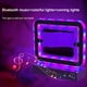 thumbnail image 4 of Lámpara RGB Sand Art con altavoz musical - Luz ambiental LED de 7 colores, decoración 3D giratoria 360°, lámpara de escritorio inteligente USB (10,36x10,6 pulgadas), 4 of 7