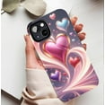 thumbnail image 5 of Valentine's Day Heart Design Phone Case for Couples, Compatible with iPhone 11/12/13/14/15/16 (Pro Max/Plus), 5 of 9