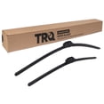 thumbnail image 4 of TRQ Silicone Coated Water Repellent Wiper Blades, 19in and 24in Automotive Windshield Wipers (Set of 2), 4 of 8