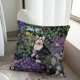 thumbnail image 5 of Hogar y cocina, Decoración del hogar, Decoración navideña, Lindos gatos Lindos animales de compañía Fundas de almohada de lino Fundas de almohada, Funda de almohada de fibra de poliéster, 5 of 6