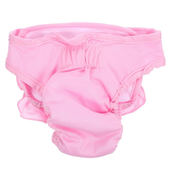 FUTUREORYY Diapers Dog Male Pink Absorbent Material Practical Heat Period 1Pack