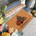 Autumn Theme Doormat Thanksgiving Pumpkin Floormat Mat For