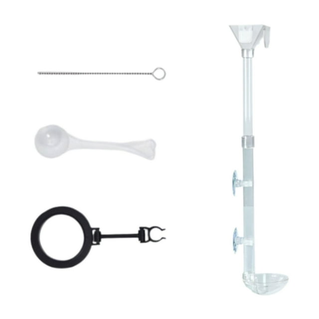 BELOVING Kit de Tube d'Alimentation Acrylique Installation Facile Réservoir Transparent Fournitures d'Alimentation S