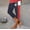 Red, variant on Capri Leggings For Women Workout Leggings Womens Yoga Leggings 4th Of July High Waist Tight Pants Loose Fit Palazzo Beach Pants Printed Pants Wide Leg Pants For Women Dark Gray L