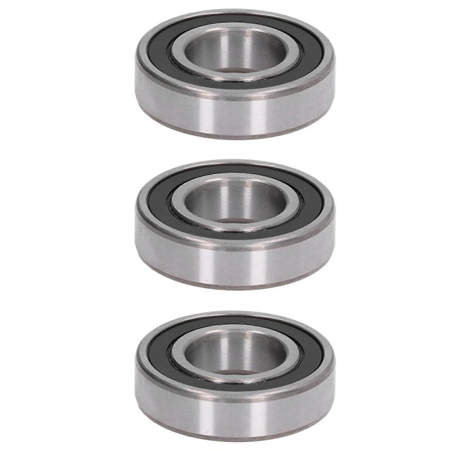 3Pcs Deep Groove Ball Bearing Rubber Seal Accessory Set Kit for Equipment Machine6205
